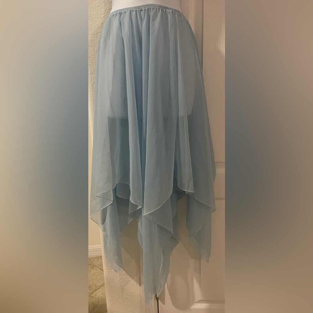 Dance skirts and Tutus Asymmetrical Mesh Skirt